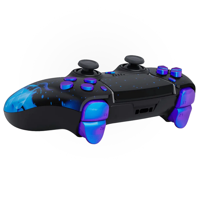 MODDEDZONE BLUE FIRE PS5 DualSense Edge Custom Modded Wireless Controller - for just $269.99! 