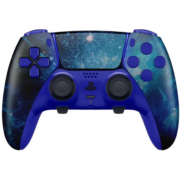 MODDEDZONE BLUE NEBULA PS5 DualSense Edge Custom Modded Wireless Controller - for just $269.99! 
