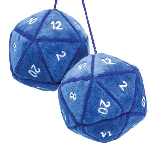 20-Sided Blue Plush Dangler - for just $14.99! 