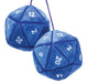 20-Sided Blue Plush Dangler - for just $14.99! 