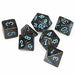 Speckled Polyhedral Blue Stars 7-Die Set - Just $6.50! Shop now at Retro Gaming of Denver