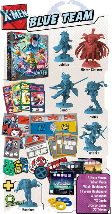 Marvel United: X-Men Blue Team Expansion - for just $49.99! 