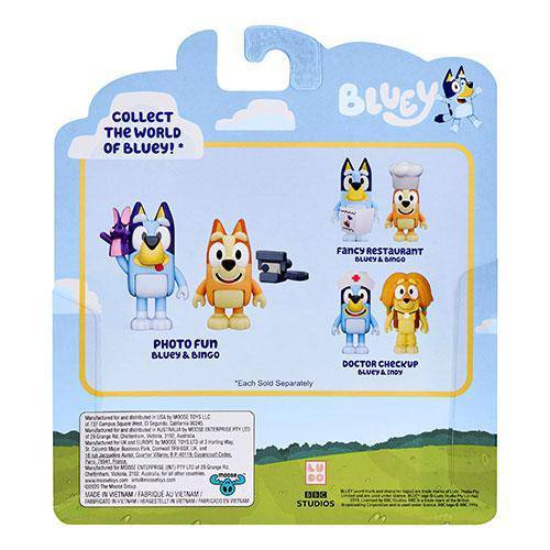 Bluey 2 Pack Figures  - Select Figure(s)s - Just $11.48! Shop now at Retro Gaming of Denver