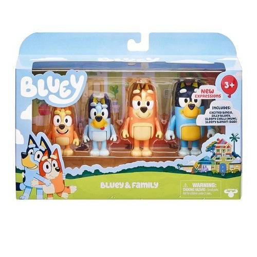 Bluey 4 Pack Figures - Select Figure(s) - Just $16.37! Shop now at Retro Gaming of Denver