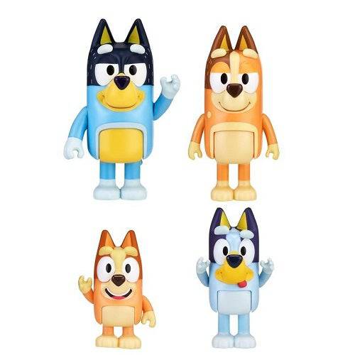 Bluey 4 Pack Figures - Select Figure(s) - Just $16.37! Shop now at Retro Gaming of Denver