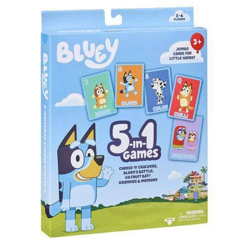 Bluey 5 in 1 Card Game Set - Just $14! Shop now at Retro Gaming of Denver