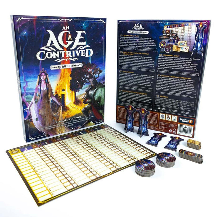 An Age Contrived: Ad Infinitum Expansion - Repeated Play Pack - for just $20! 