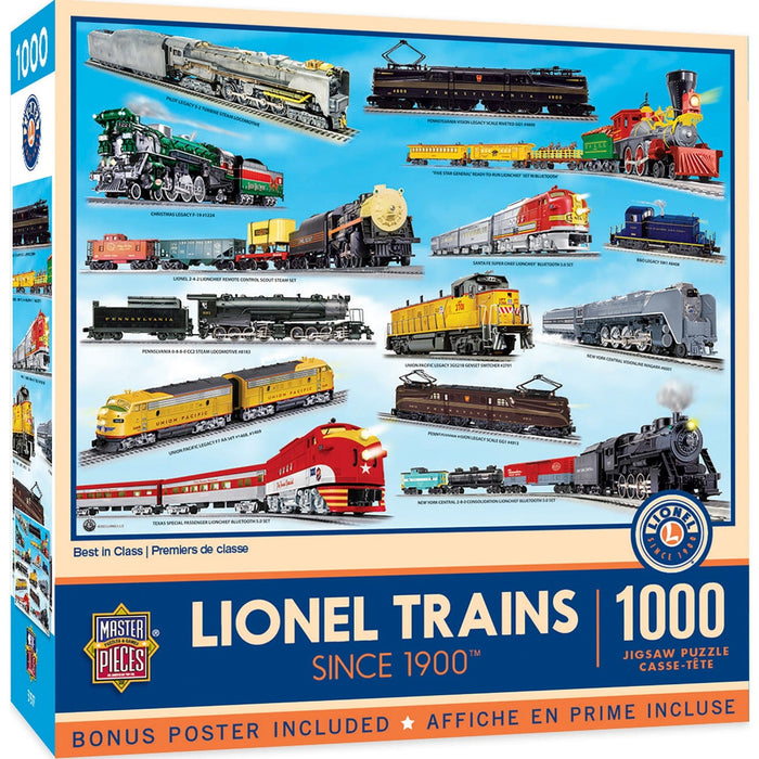 Lionel Trains - Best in Class 1000 Piece Jigsaw Puzzle - for just $16.99! 