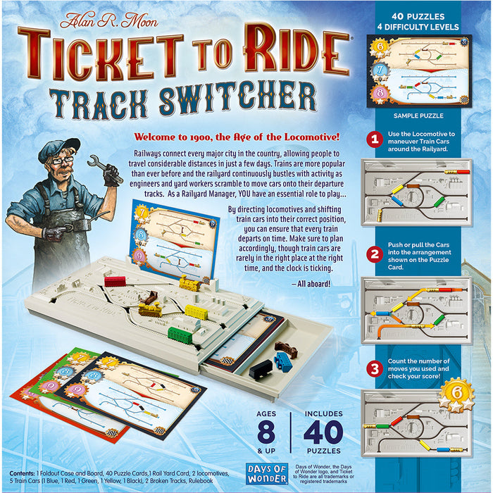 Ticket to Ride Logic Puzzle - for just $29.99! 
