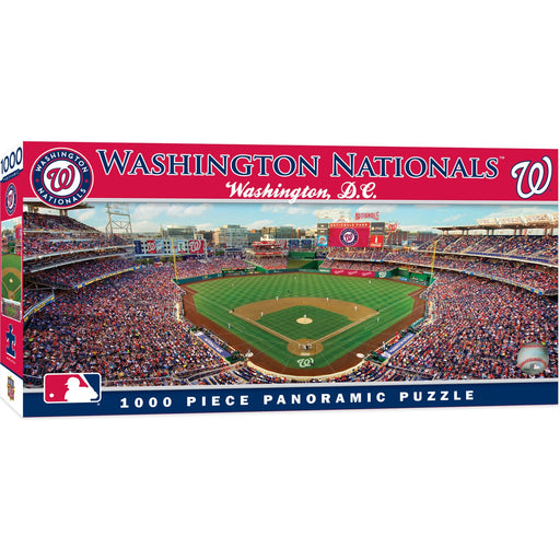 Washington Nationals - 1000 Piece Panoramic Jigsaw Puzzle - Just $19.99! Shop now at Retro Gaming of Denver