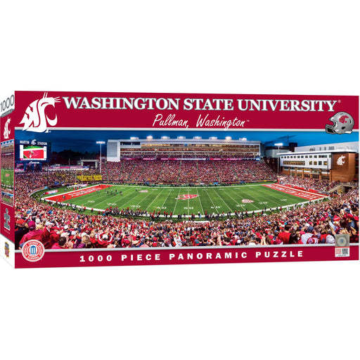 Washington State Cougars - 1000 Piece Panoramic Jigsaw Puzzle - Just $19.99! Shop now at Retro Gaming of Denver