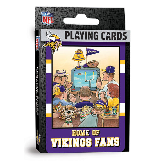 Minnesota Vikings Fan Deck Playing Cards - 54 Card Deck - Just $6.99! Shop now at Retro Gaming of Denver