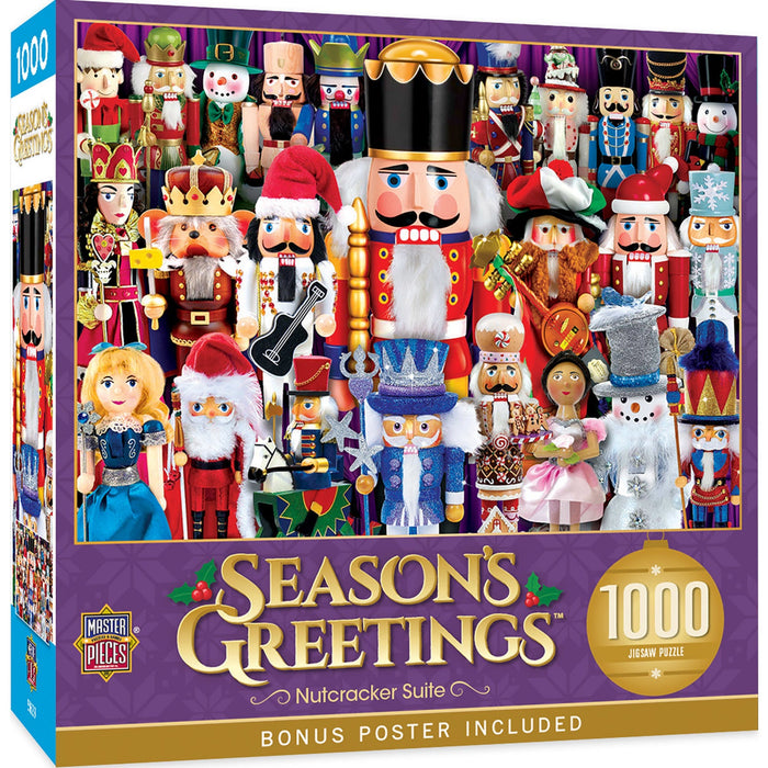 Season's Greetings - Nutcracker Suite 1000 Piece Jigsaw Puzzle - Just $16.99! Shop now at Retro Gaming of Denver