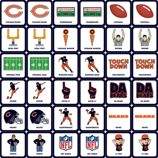 Chicago Bears Matching Game - Just $12.99! Shop now at Retro Gaming of Denver