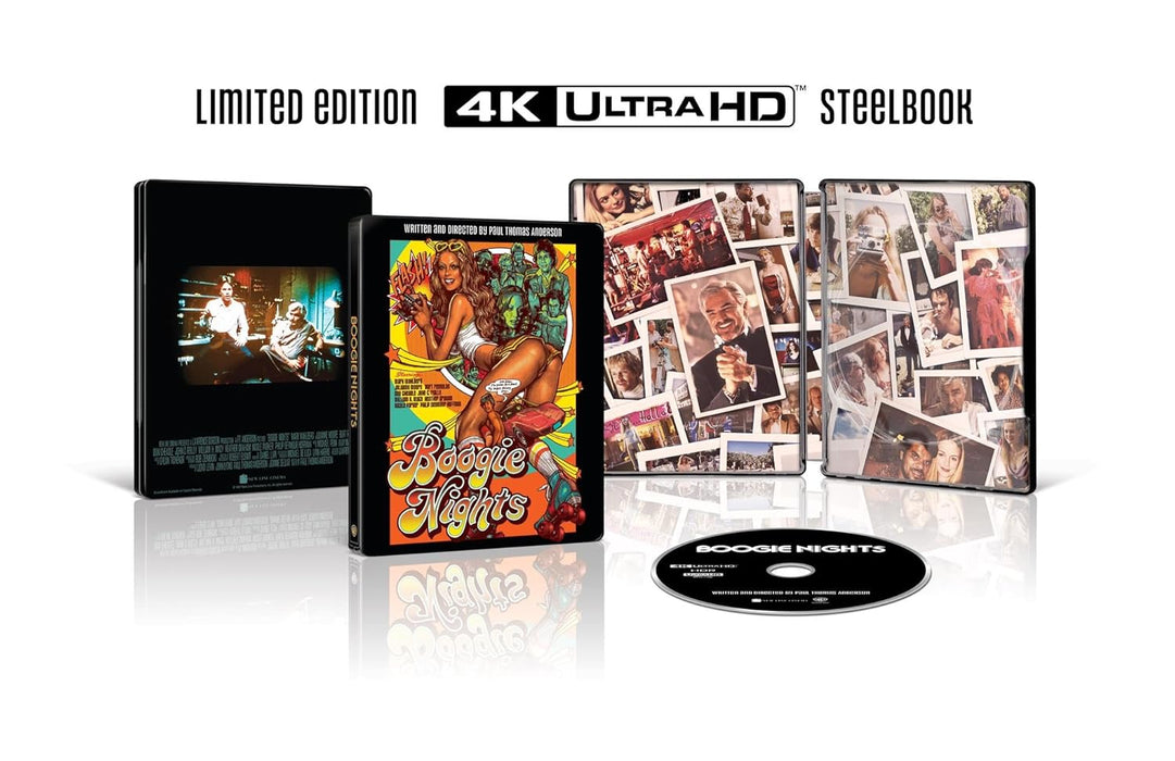 Boogie Nights - Limited Edition Steelbook (4K Ultra HD + Digital) - for just $48.99! 