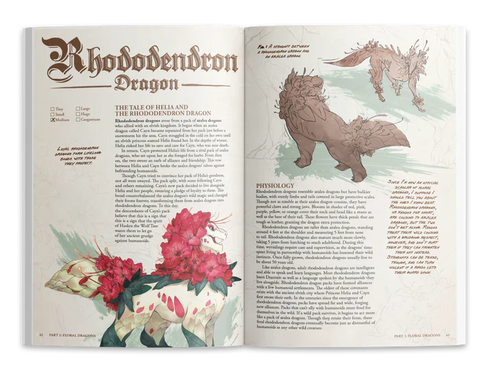 The Field Guide to Floral Dragons: Explorer's Box Set (5e D&D) - for just $79.99! 