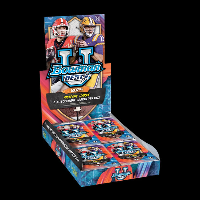 2024 Topps Bowman University Best Football - Hobby Box - for just $250! 
