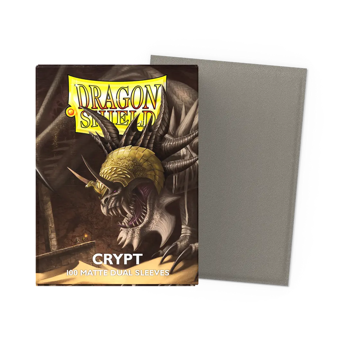 Dragon Shield: Standard 100ct Sleeves - Crypt (Dual Matte) - for just $14.99! 