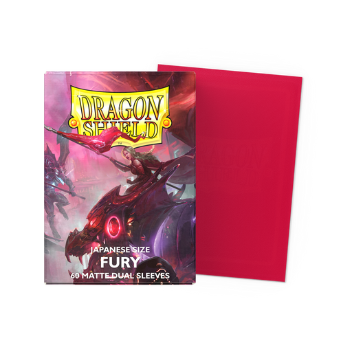 Dragon Shield: Standard 100ct Sleeves - Fury (Dual Matte) - for just $14.99! 