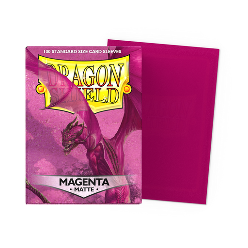 Magenta - Matte Sleeves - Standard Size - Just $12.49! Shop at the Best Retro Game Store Retro Gaming of Denver