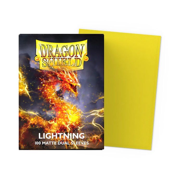 Lightning - Matte Dual Sleeves - Standard Size - for just $14.99! 