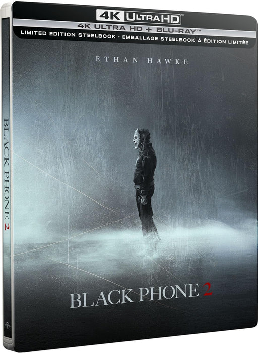 Black Phone 2 - Limited Edition Steelbook (4K Ultra HD + Blu-ray) - for just $30.99! 