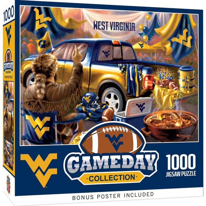 West Virginia Mountaineers - Gameday 1000 Piece Jigsaw Puzzle - for just $19.99! 