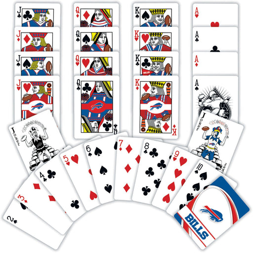 Buffalo Bills Playing Cards - 54 Card Deck - Just $6.99! Shop now at Retro Gaming of Denver