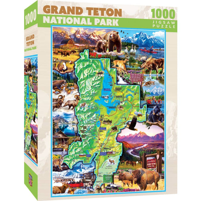 Grand Teton National Park 1000 Piece Jigsaw Puzzle - for just $16.99! 