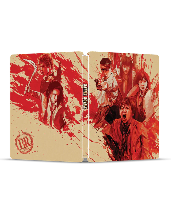 Battle Royale - 25th Anniversary Limited Edition Steelbook (4K Ultra HD + Blu-ray + Digital) - for just $46.99! 