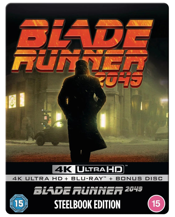 Blade Runner 2049 - Limited Edition Steelbook (4K Ultra HD + Blu-ray + Bonus) - for just $59.99! 