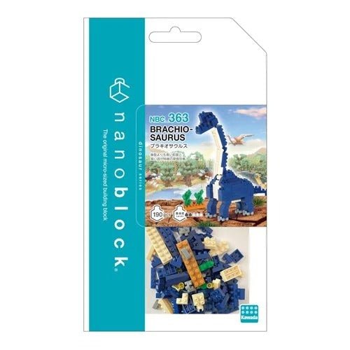 Brachiosaurus Dinosaur Nanoblock Constructible Figure - for just $8.99! 