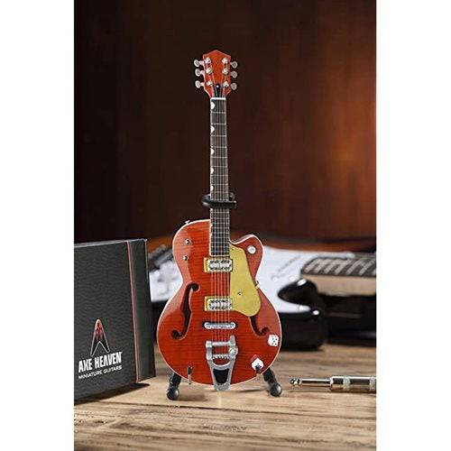 Brian Setzer Nashville Orange Dice Hollow Body Miniature Guitar Replica - for just $34.99! 