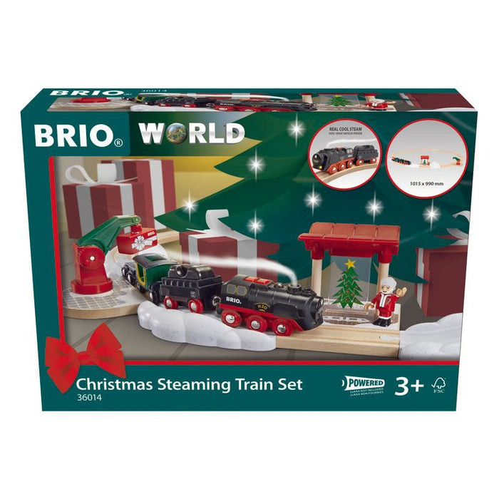 BRIO Christmas Steaming Train Set - Just $129.99! Shop now at Retro Gaming of Denver