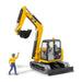 CATERPILLAR Mini Excavator with worker - Just $59.25! Shop now at Retro Gaming of Denver