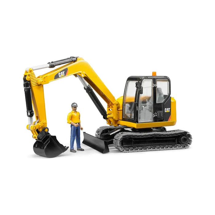 CATERPILLAR Mini Excavator with worker - Just $59.25! Shop now at Retro Gaming of Denver