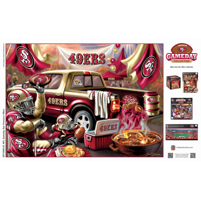 San Francisco 49ers - Gameday 1000 Piece Jigsaw Puzzle - Just $19.99! Shop now at Retro Gaming of Denver