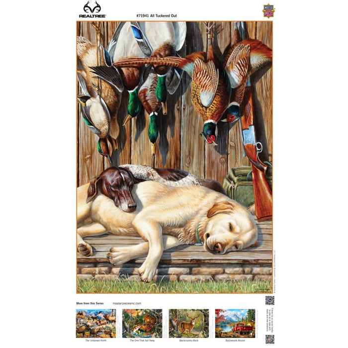 Realtree - All Tuckered Out 1000 Piece Jigsaw Puzzle - for just $16.99! 