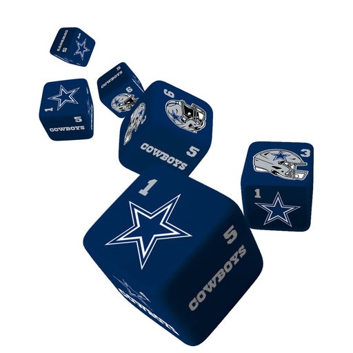 Dallas Cowboys Dice Set - 19mm - Premium Dice & Cards Sets - Just $7.99! Shop now at Retro Gaming of Denver