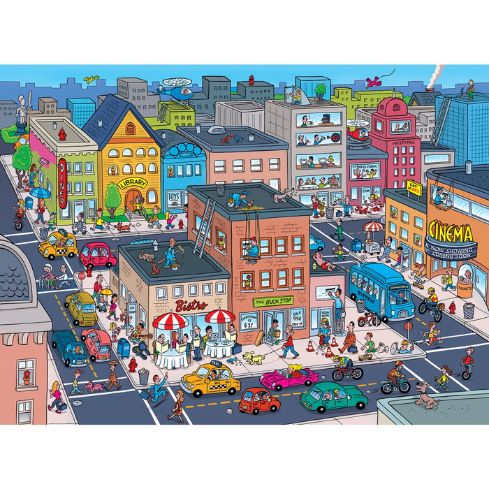 101 Things to Spot in Town - 101 Piece Jigsaw Puzzle - Just $12.99! Shop now at Retro Gaming of Denver