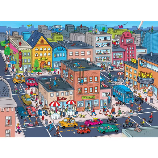 101 Things to Spot in Town - 101 Piece Jigsaw Puzzle - for just $12.99! 