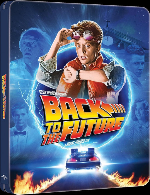 Back to the Future - Limited Edition 40th Anniversary Steelbook (4K Ultra HD + Blu-ray + Digital) - for just $39.99! 