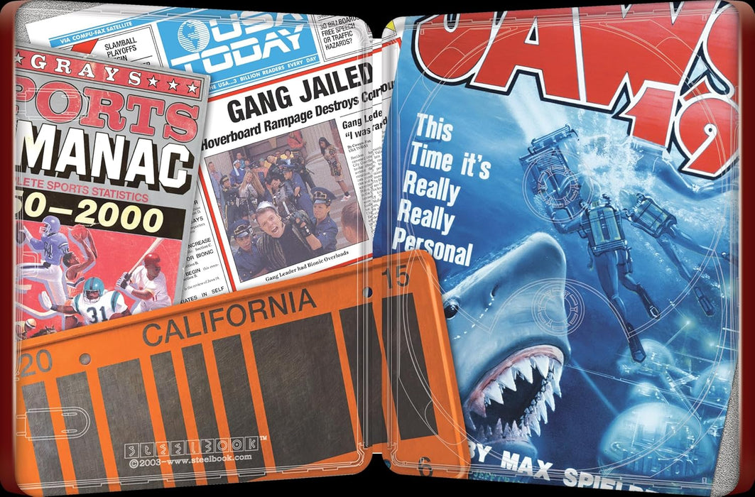 Back to the Future Part II - Limited Edition 40th Anniversary Steelbook (4K Ultra HD + Blu-ray + Digital) - for just $29.99! 