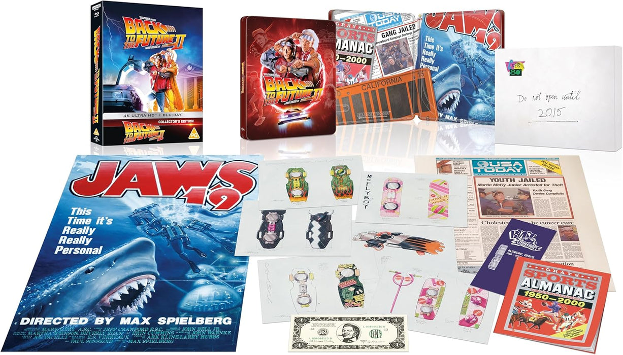 Back to the Future - Collector's Edition Complete Steelbook Collection (4K Ultra HD + Blu-ray) - for just $299.99! 