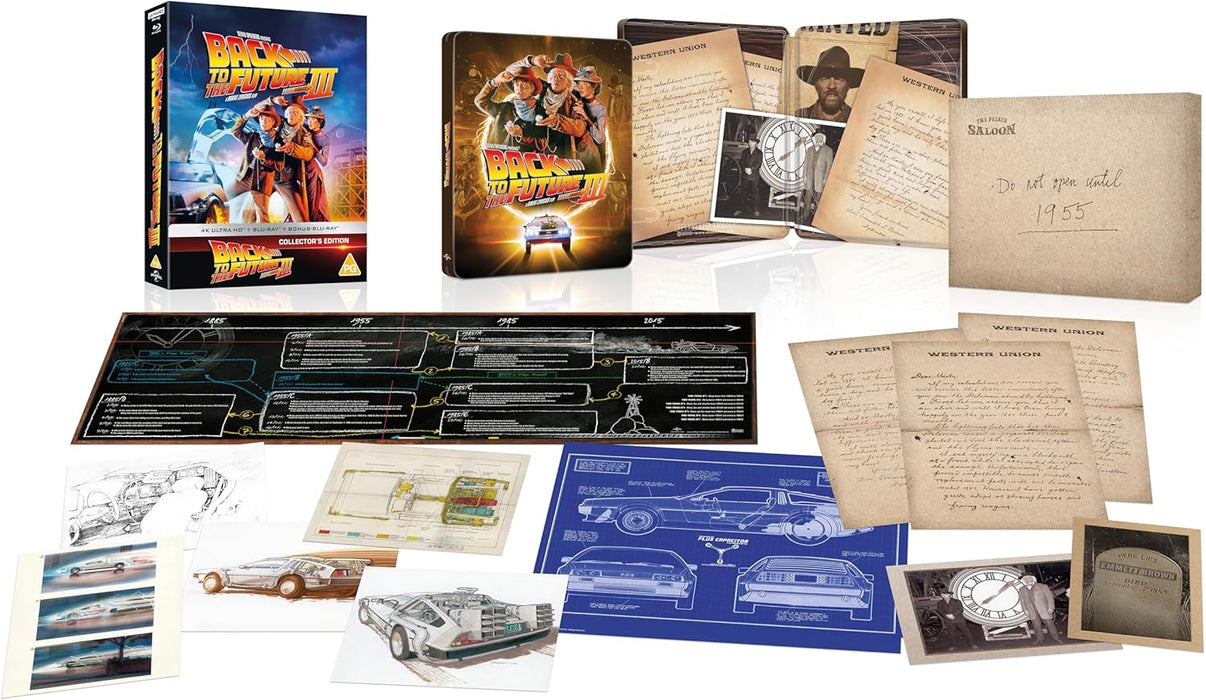 Back to the Future - Collector's Edition Complete Steelbook Collection (4K Ultra HD + Blu-ray) - for just $299.99! 