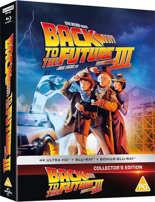 Back to the Future III - Collector's Edition Steelbook (4K Ultra HD + Blu-ray) - for just $83.99! 