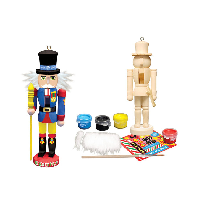 Nutcracker Guard Ornament Wood Paint Kit - Just $7.99! Shop now at Retro Gaming of Denver