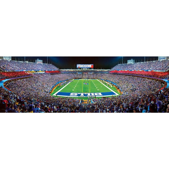 Buffalo Bills - 1000 Piece Panoramic Jigsaw Puzzle - End View - for just $19.99! 