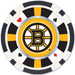 Boston Bruins 100 Piece Poker Chips - for just $19.99! 