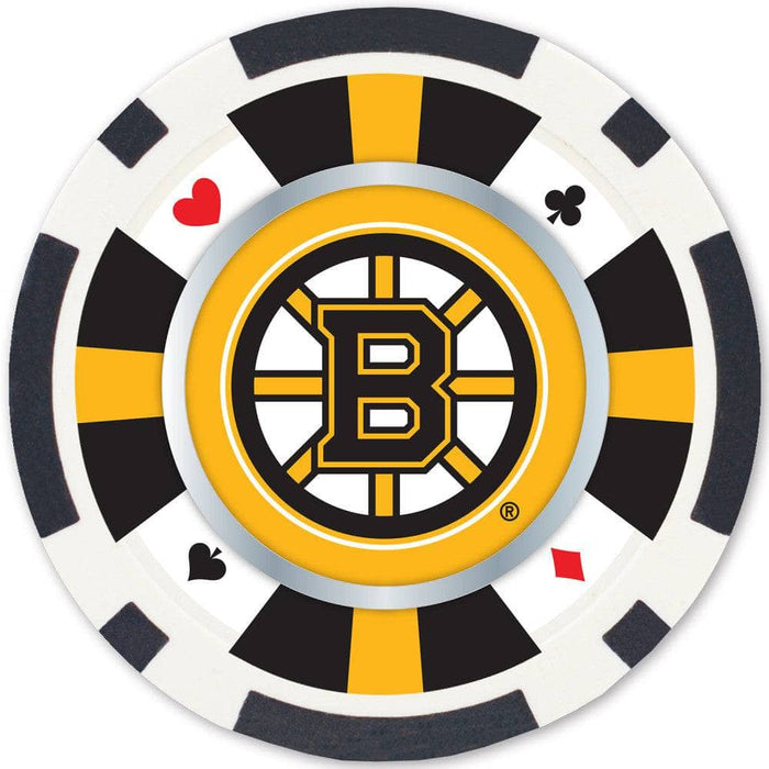 Boston Bruins 100 Piece Poker Chips - for just $24.99! 